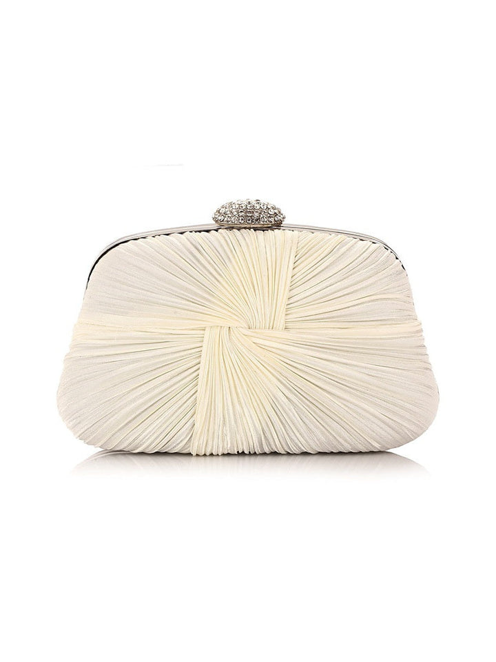 Pochettes de Soirée de Mariage en Polyester avec Chaîne