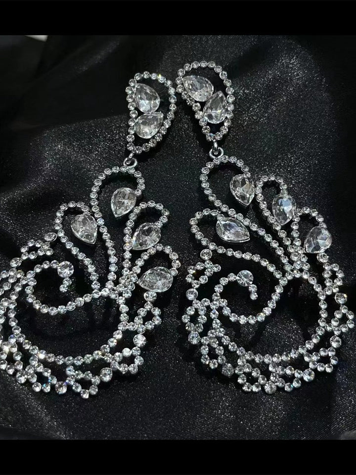 Boucles D'Oreilles à Strass et Diamants pour Femmes, Célébrités D'Internet