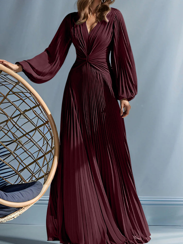 Robes de Mère de la Mariée A-Line/Princess à Col en V avec Fronces