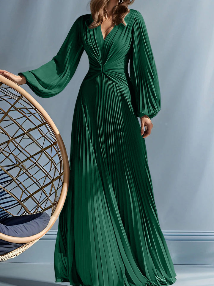 Robes de Mère de la Mariée A-Line/Princess à Col en V avec Fronces