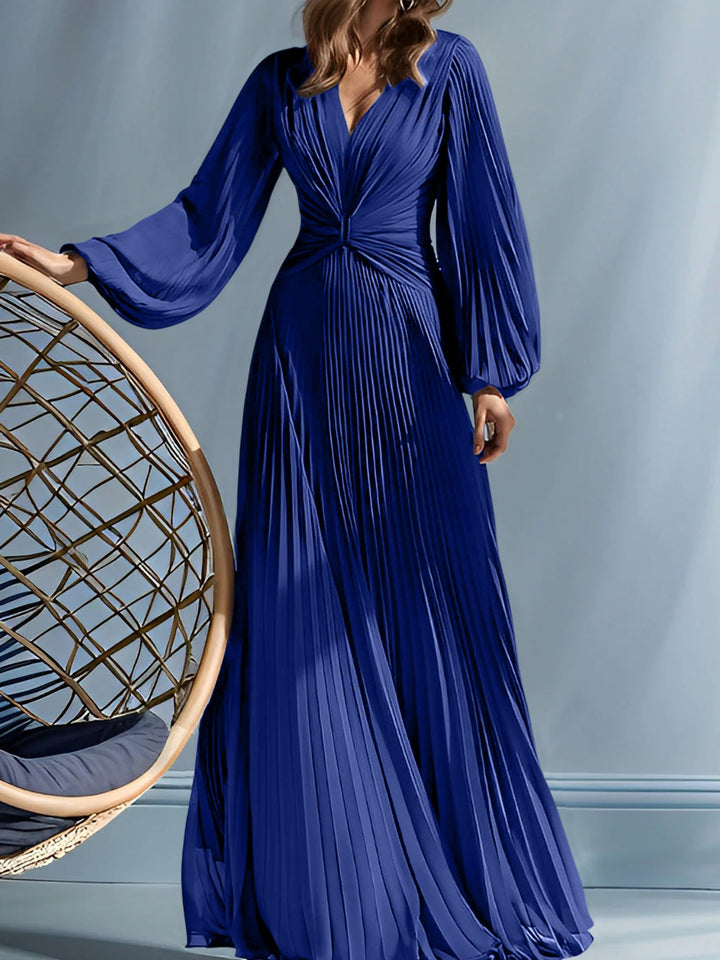 Robes de Mère de la Mariée A-Line/Princess à Col en V avec Fronces