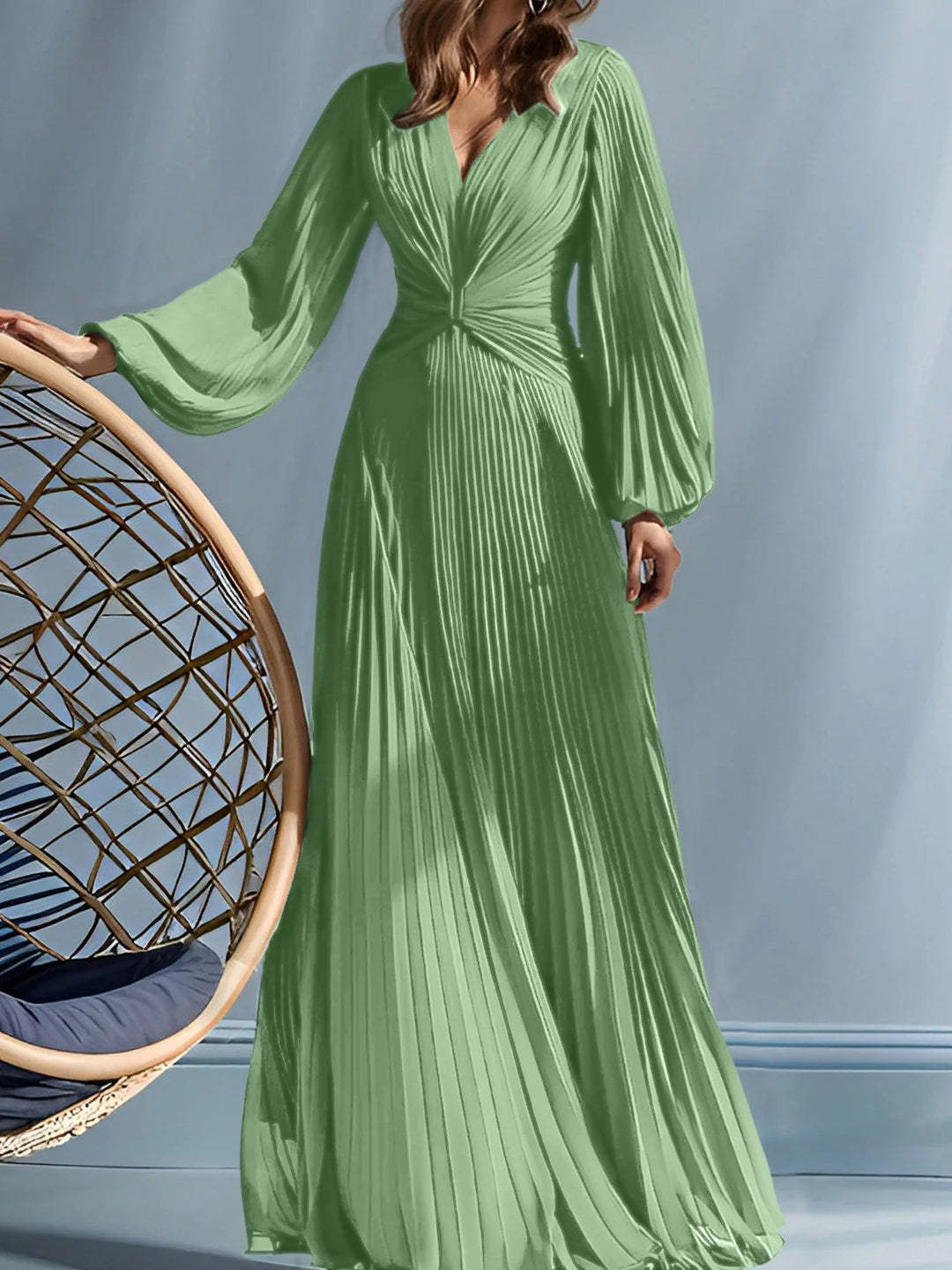 Robes de Mère de la Mariée A-Line/Princess à Col en V avec Fronces