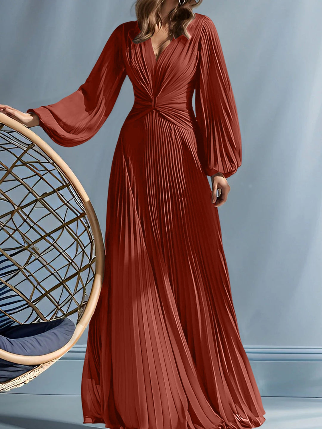 Robes de Mère de la Mariée A-Line/Princess à Col en V avec Fronces