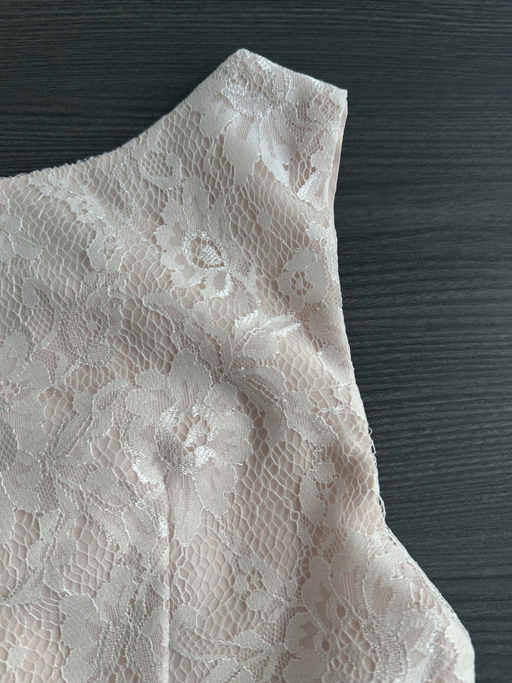 Tailleur-Pantalon en Mousseline de Soie avec Veste pour Mère de la Mariée