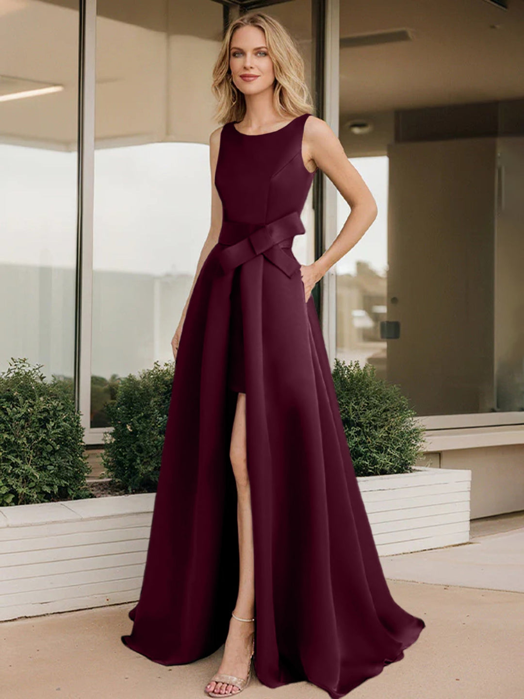 Robes de Mère de la Mariée Coupe A-Line/Princess