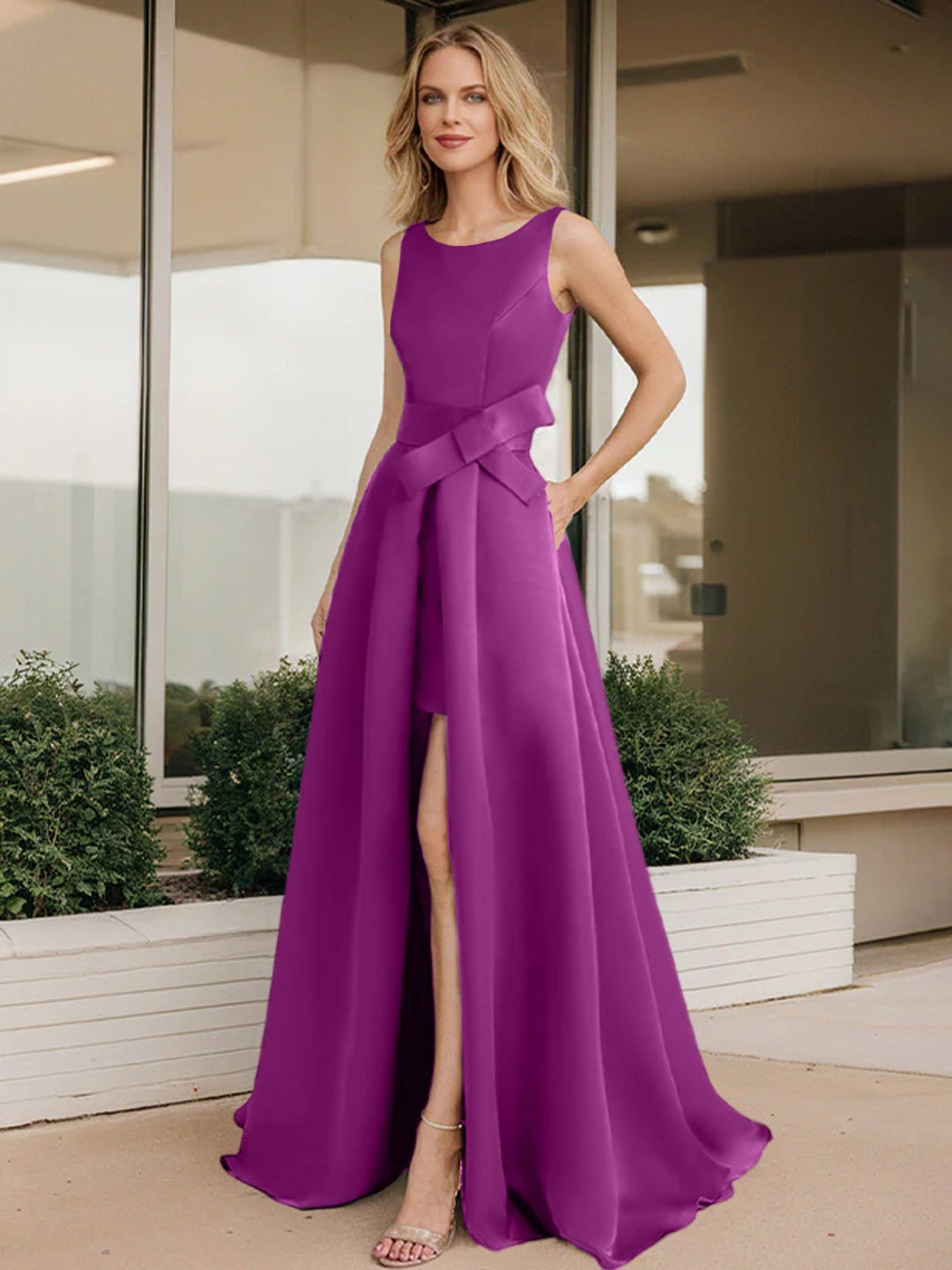 Robes de Mère de la Mariée Coupe A-Line/Princess