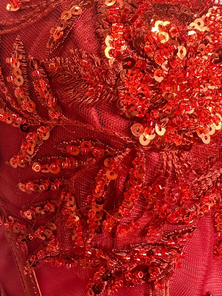 Robe de Bal Longue Sans Manches à Bretelles Spaghetti et Fourreau/Colonne