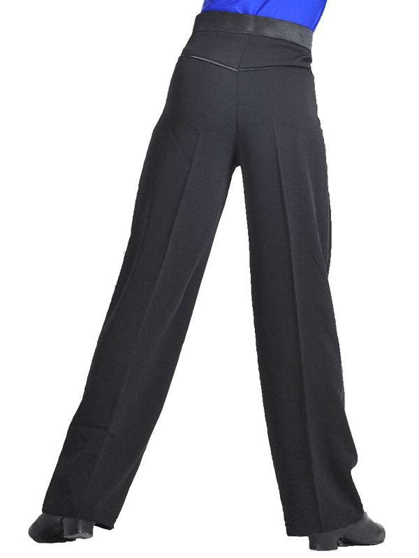 Vêtements de Danse Latine pour Enfants Pantalons à Volants Sans Manches Performance Naturelle pour Garçons et Élasthanne