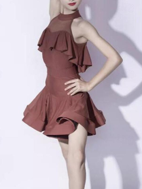 Jupes de Danse pour Enfants, Sans Manches, pour Spectacles et Chinlon pour Filles