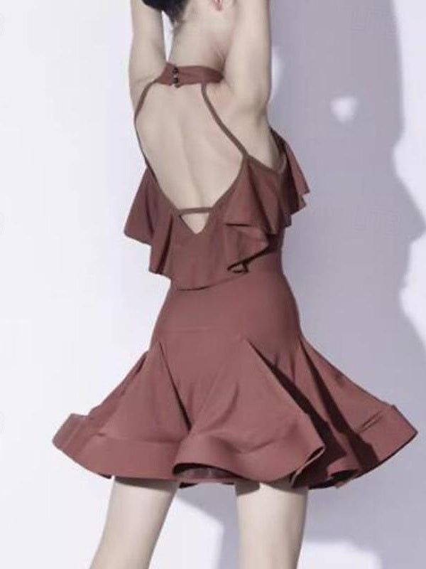 Jupes de Danse pour Enfants, Sans Manches, pour Spectacles et Chinlon pour Filles