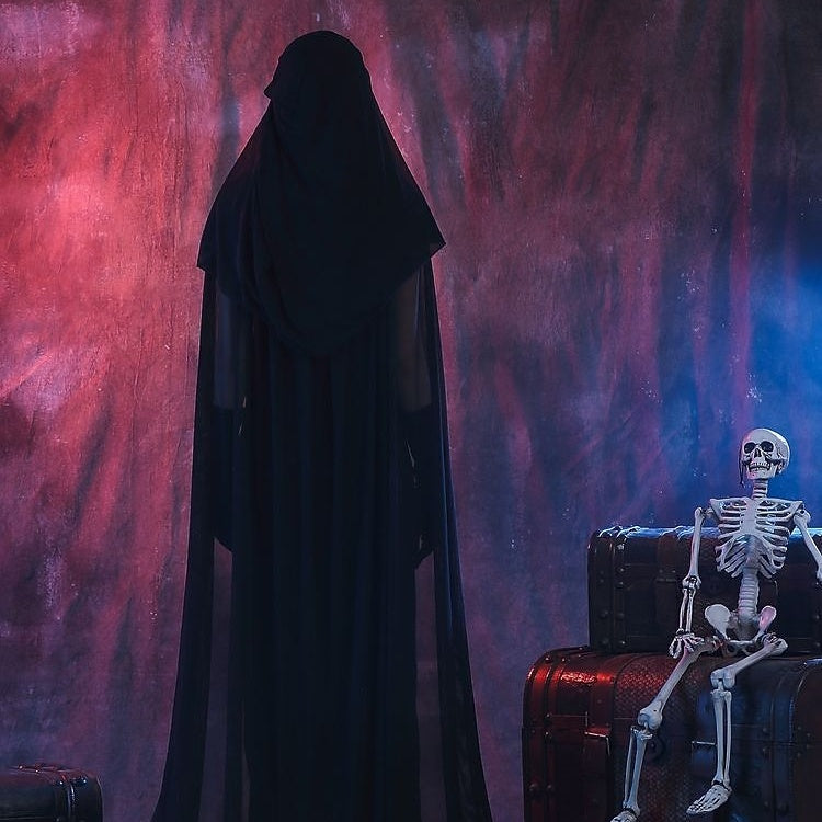 Ensemble de Costumes de Performance D'Halloween pour Cosplay de Sorcière et de Diable