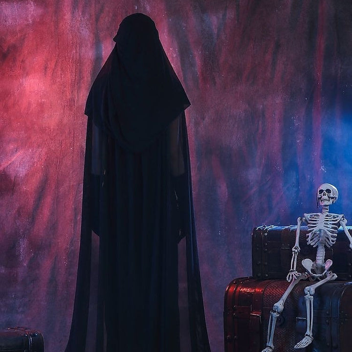 Ensemble de Costumes de Performance D'Halloween pour Cosplay de Sorcière et de Diable