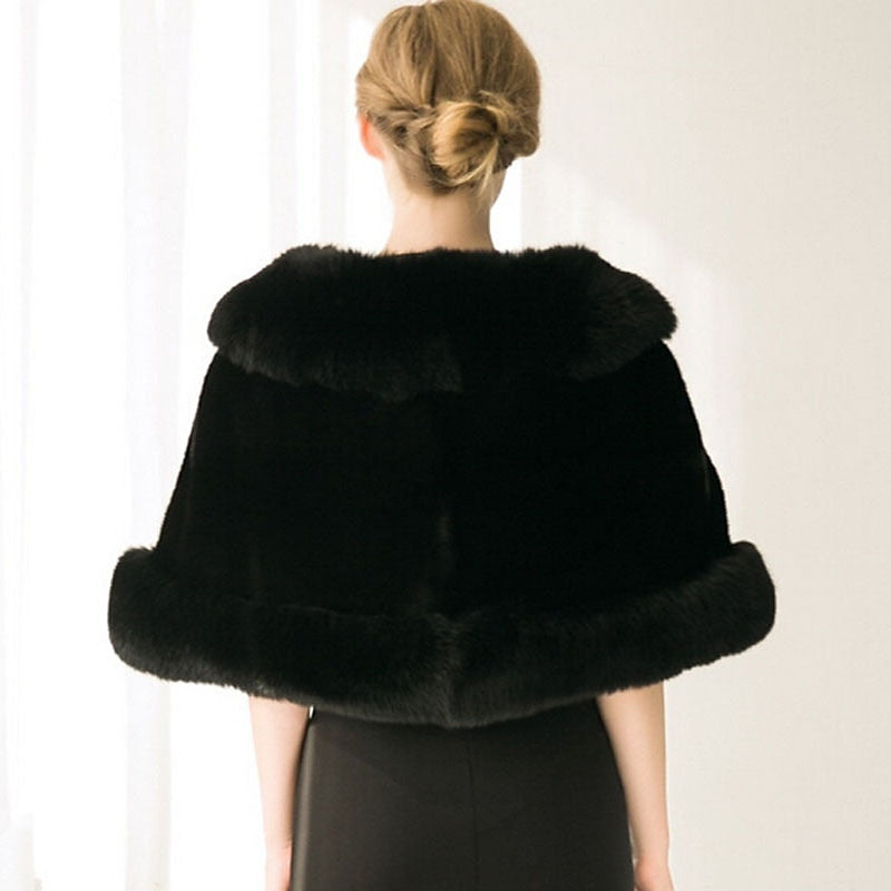 Châles/Enveloppes de Mariée Sans Manches pour Femmes avec Plumes