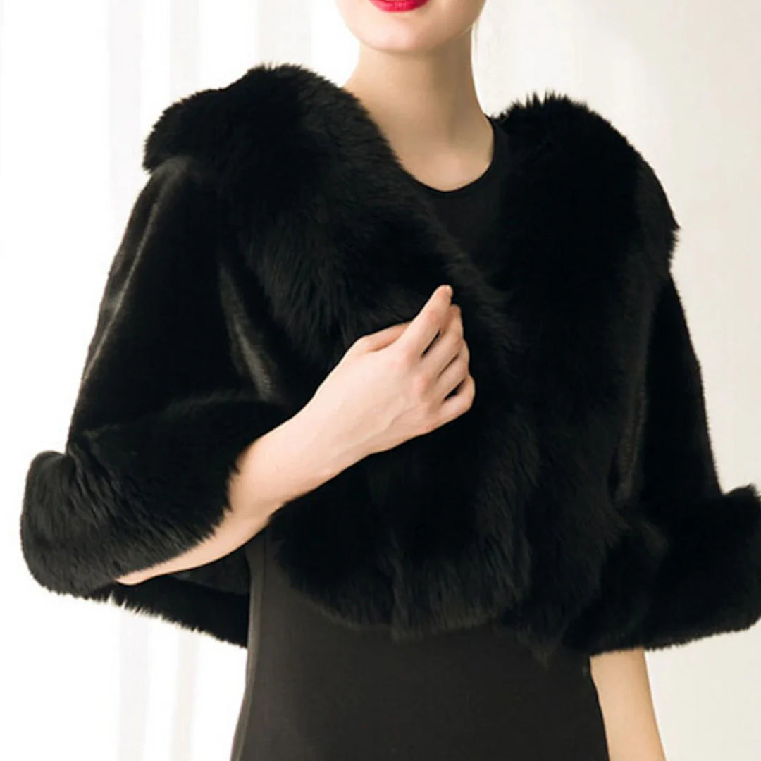 Châles/Enveloppes de Mariée Sans Manches pour Femmes avec Plumes