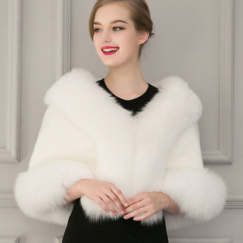 Châles/Enveloppes de Mariée Sans Manches pour Femmes avec Plumes