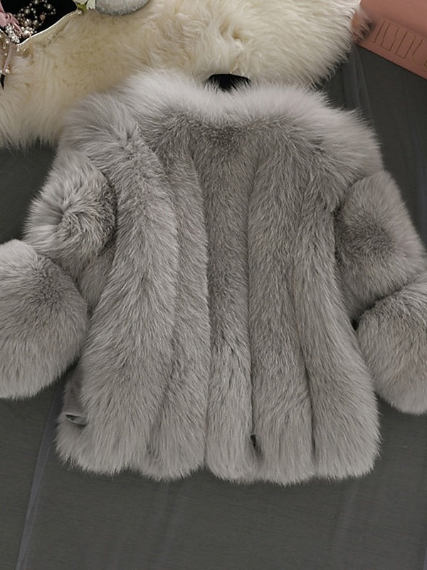 Châles/Enveloppes à Manches Longues pour Mariage pour Femmes avec Couleur Unie