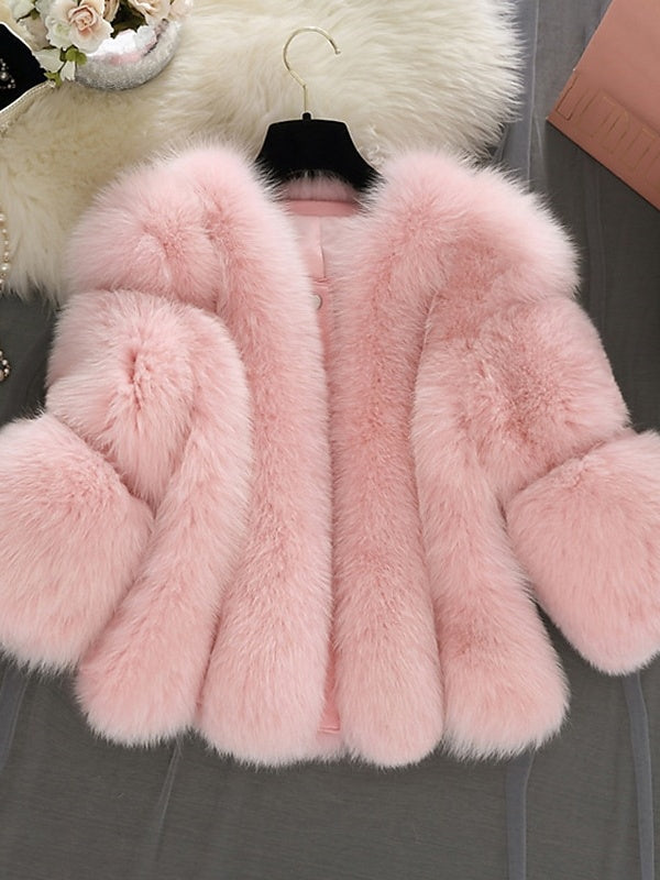 Châles/Enveloppes à Manches Longues pour Mariage pour Femmes avec Couleur Unie