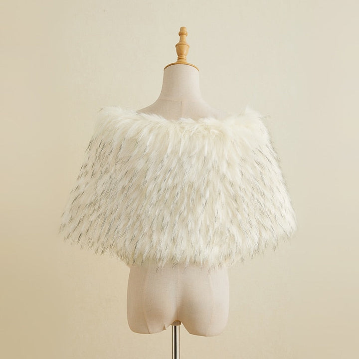 Châles/Enveloppes de Mariée Sans Manches pour Femmes avec Couleur Pure