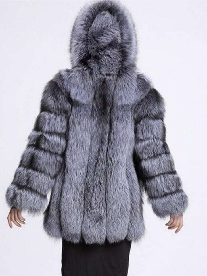 Écharpe en Fausse Fourrure pour Femme, Garde Au Chaud, Manches Longues, Couleur Pure, pour Soirée, Automne et Hiver