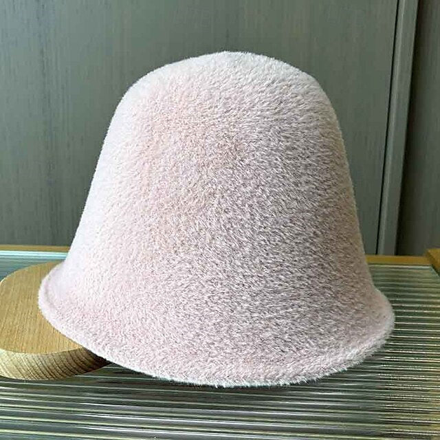 Chapeau Melon en Mélange de Coton Fedora pour la Saint-Valentin, Décontracté, Vacances, Thé, Fête Des Dames, Élégant, Vintage, Simple avec Casquette