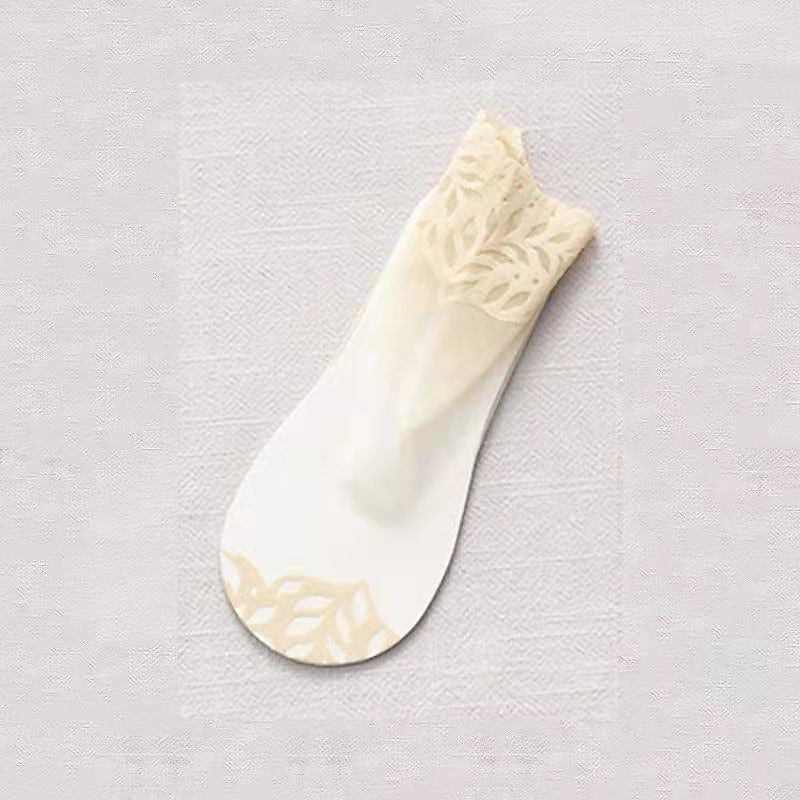 Lot de 5 Chaussettes à Orteils en Nylon et Élasthanne pour Femme