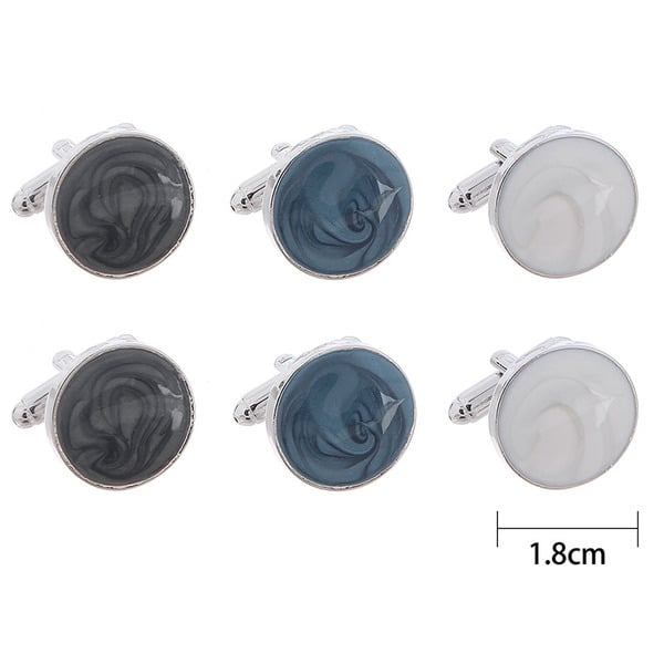 Boutons De Manchette Classiques En Alliage Moderne Pour Hommes