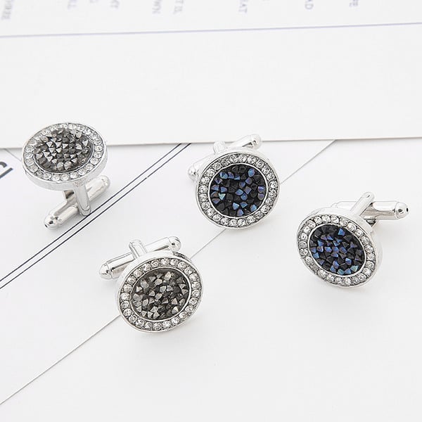 Boutons De Manchette Classiques En Alliage Moderne Pour Hommes