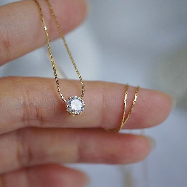 Colliers à Chaîne en Strass Classiques