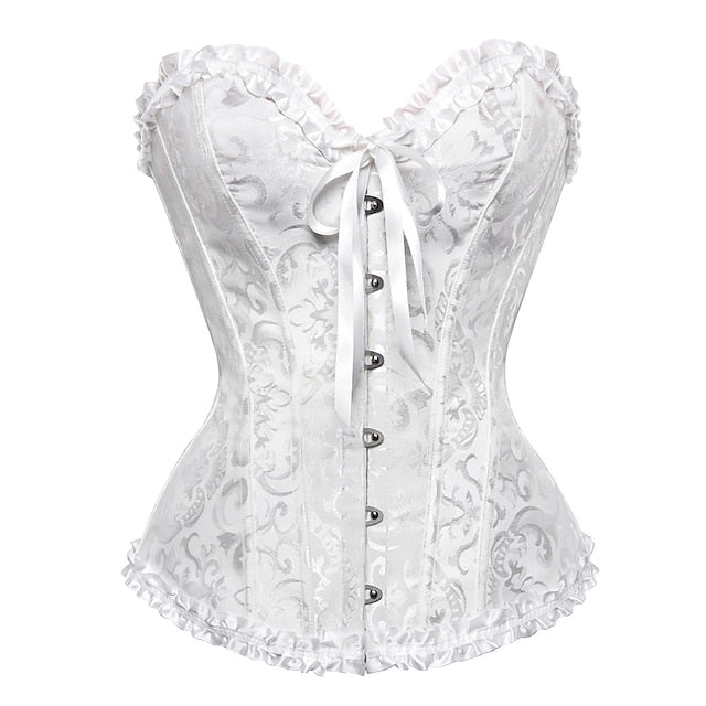 Corsets Bustiers Sexy à Volants Grande Taille pour Femmes®