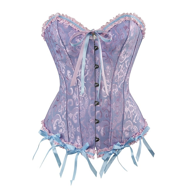 Corsets Bustiers Sexy à Volants Grande Taille pour Femmes®