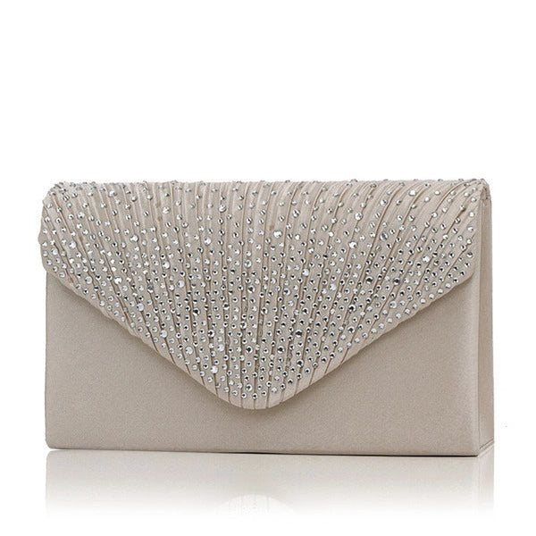 Pochettes Enveloppes en Strass Cristal