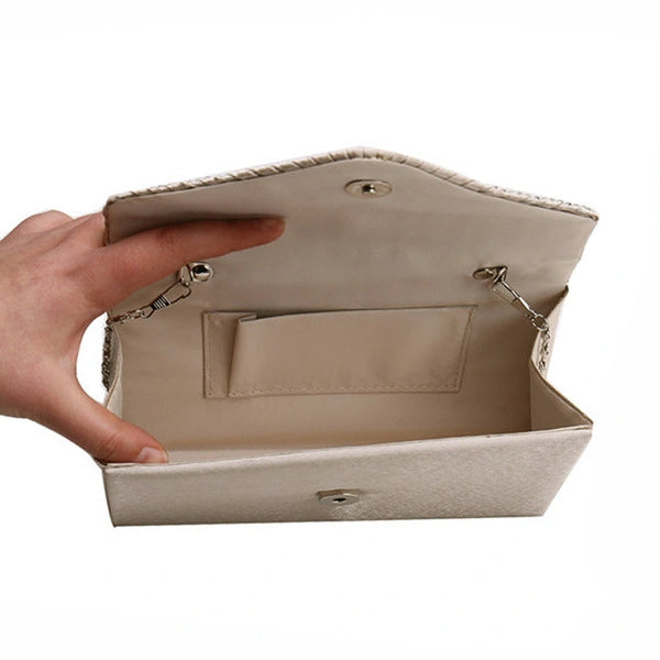 Pochettes Enveloppes en Strass Cristal