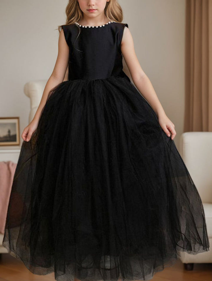 Robes de Demoiselle D'Honneur Coupe A-Line/Princess avec Décolleté en V et Nœud