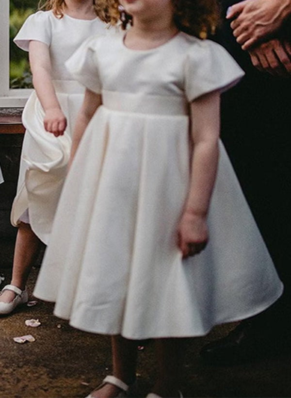 Robes de Demoiselle D'Honneur Coupe A-Line/Princess avec Décolleté en V et Nœud