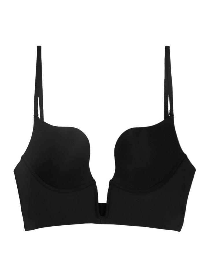 Soutien-Gorge Sexy Classique Charmant à la Mode pour Femme Noir