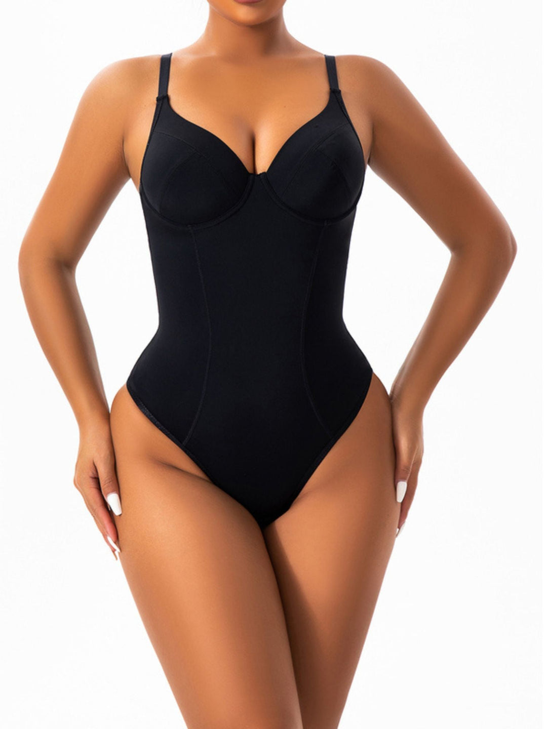 Body pour Femme avec Bretelles et Corset Élastique pour Taille