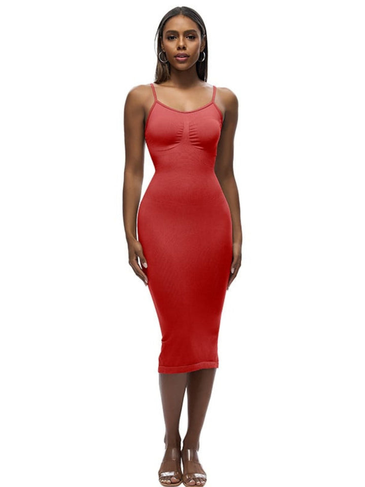 Bustier Long en Polyester Sans Manches pour Femme, Charmant et Classique