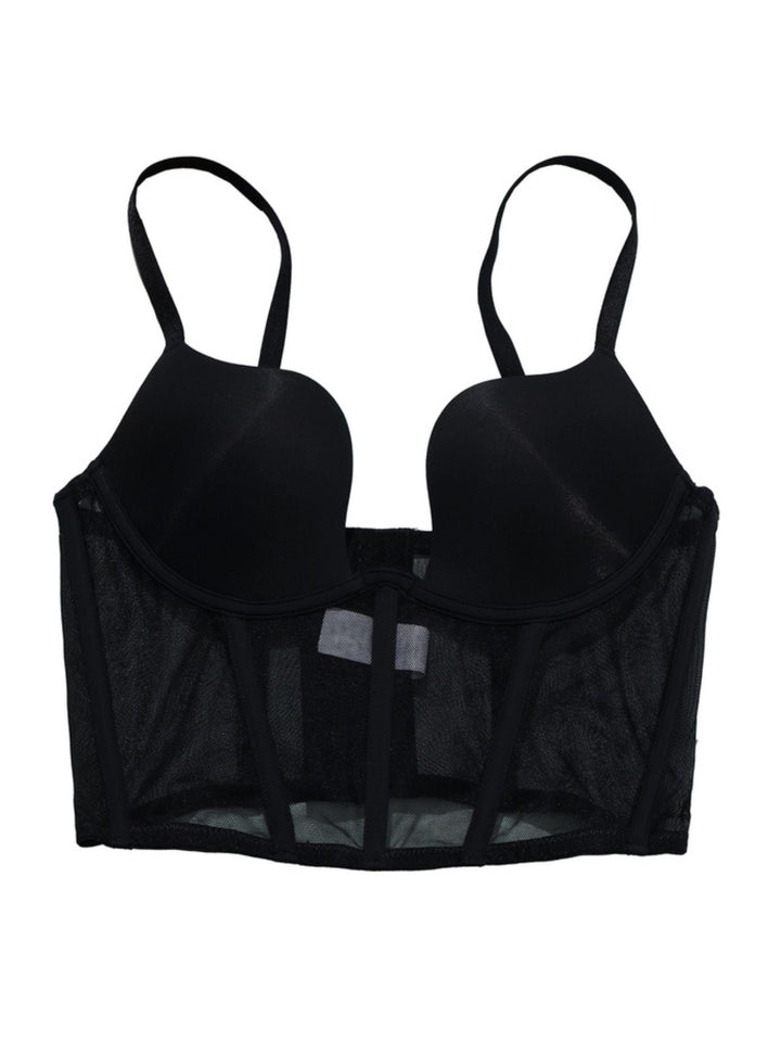 Soutien-Gorge Gainant Sexy en Maille pour Femme