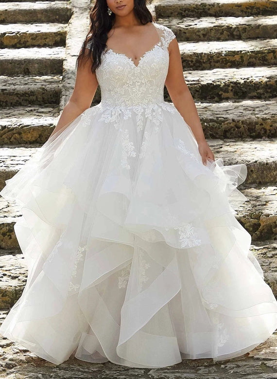 Robe de Mariée Mini à Licou, Coupe A-Line/Princesse