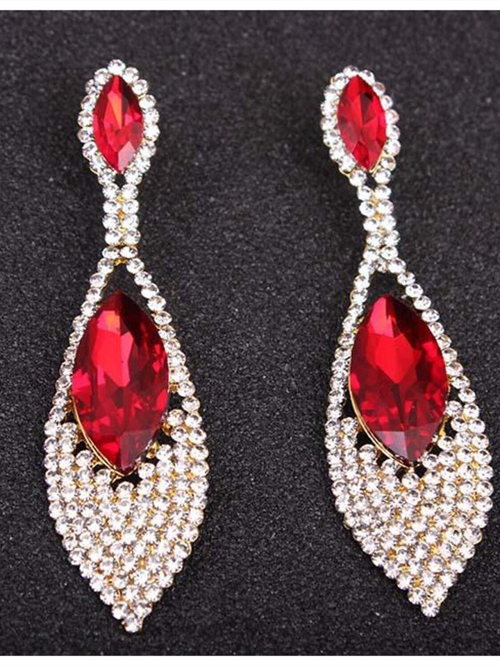 Boucles D'Oreilles à Tige pour Femmes, Mariage, Travail, Quotidien, Longues Créoles Pendantes, Boucles D'Oreilles Européennes de Luxe