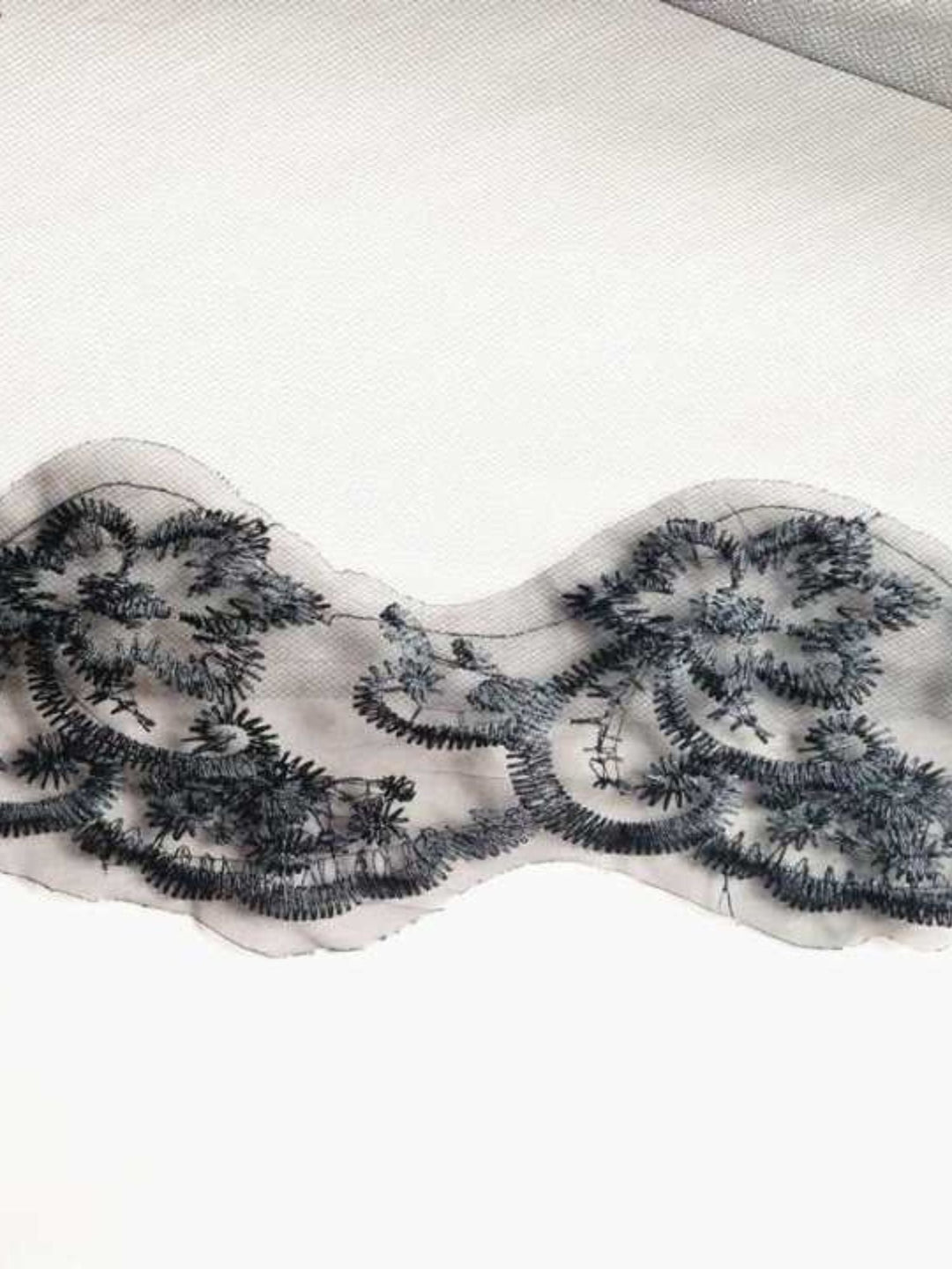 Coiffe en Voile de Dentelle Noire Gothique Punk pour Halloween