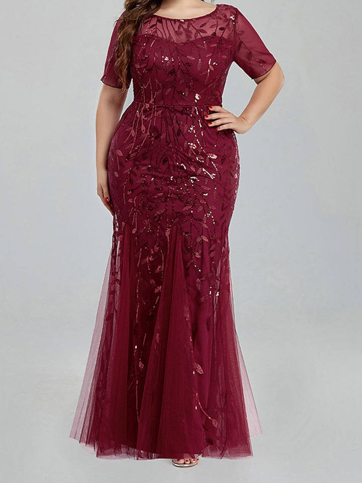 Robes de Mère de la Mariée Trompette/Sirène avec Appliques