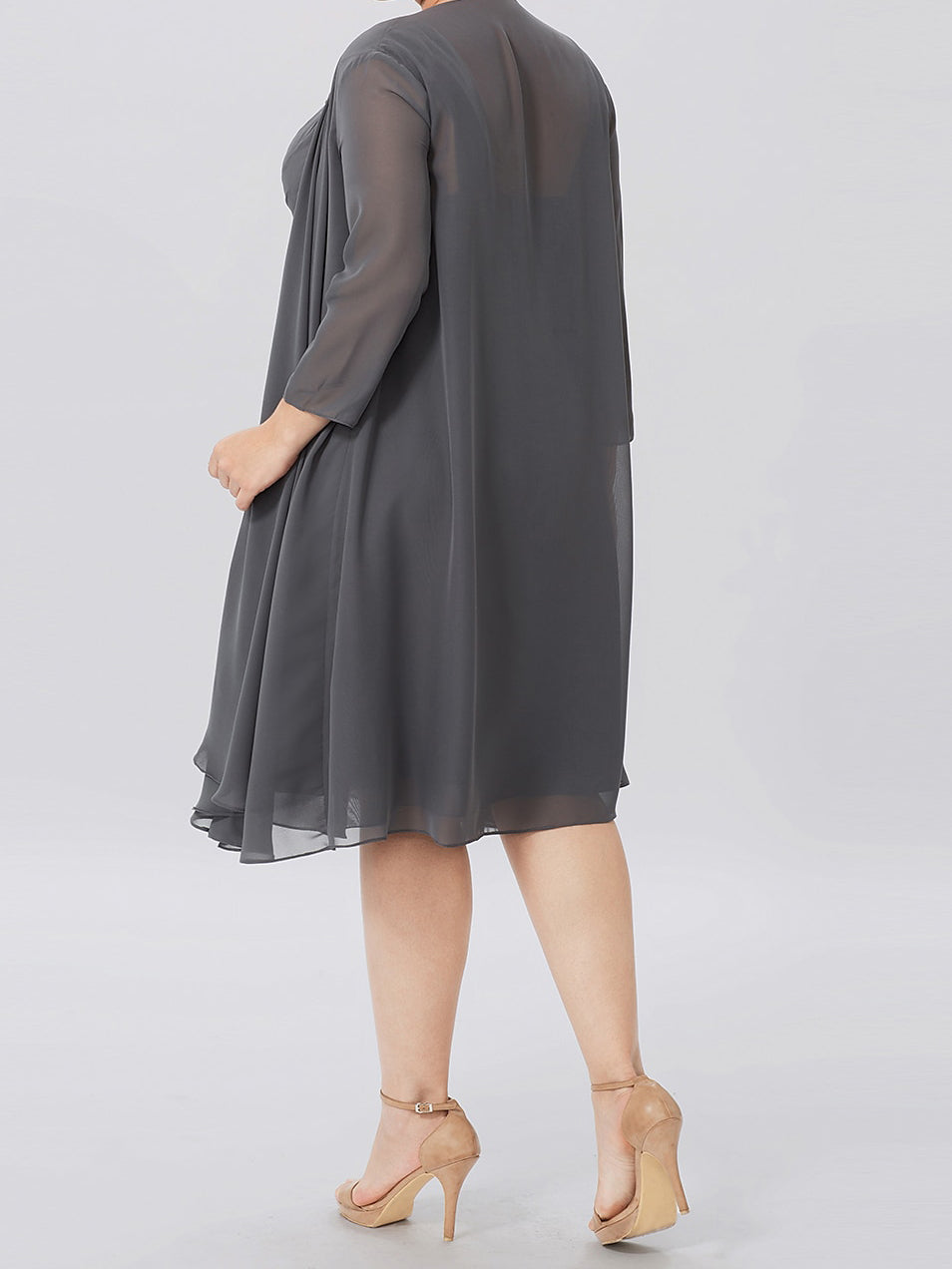 Robes de Mère de la Mariée Coupe A-Line/Princess avec Veste