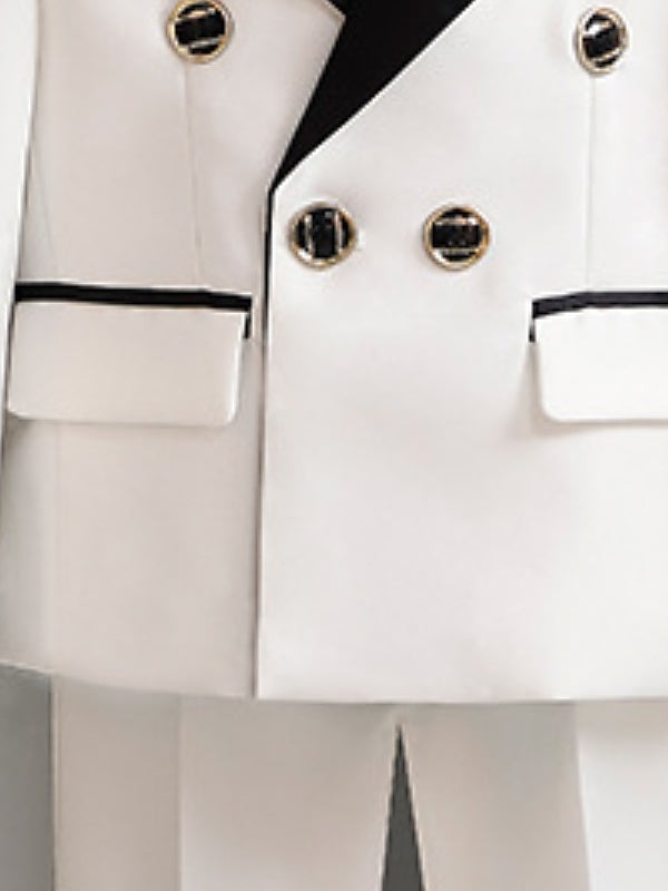 Ensemble Costume et Blazer pour Garçon, Chemise et Pantalon à Manches Longues, 3 à 7 Ans, 5 Roots, Ensembles de Costumes de Mariage pour Garçon