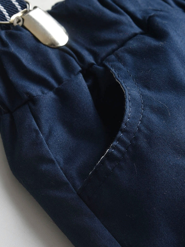 Ensemble de Vêtements de Costume et de Blazer pour Garçons à Manches Courtes Ensembles de Costumes de Mariage de Base pour Tout-Petits D'Été