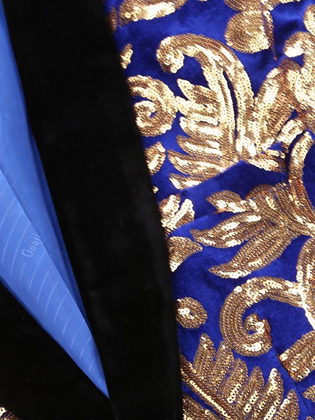 Costumes de Fête 2 Pièces à Boutonnage Simple et Coupe Standard pour Hommes