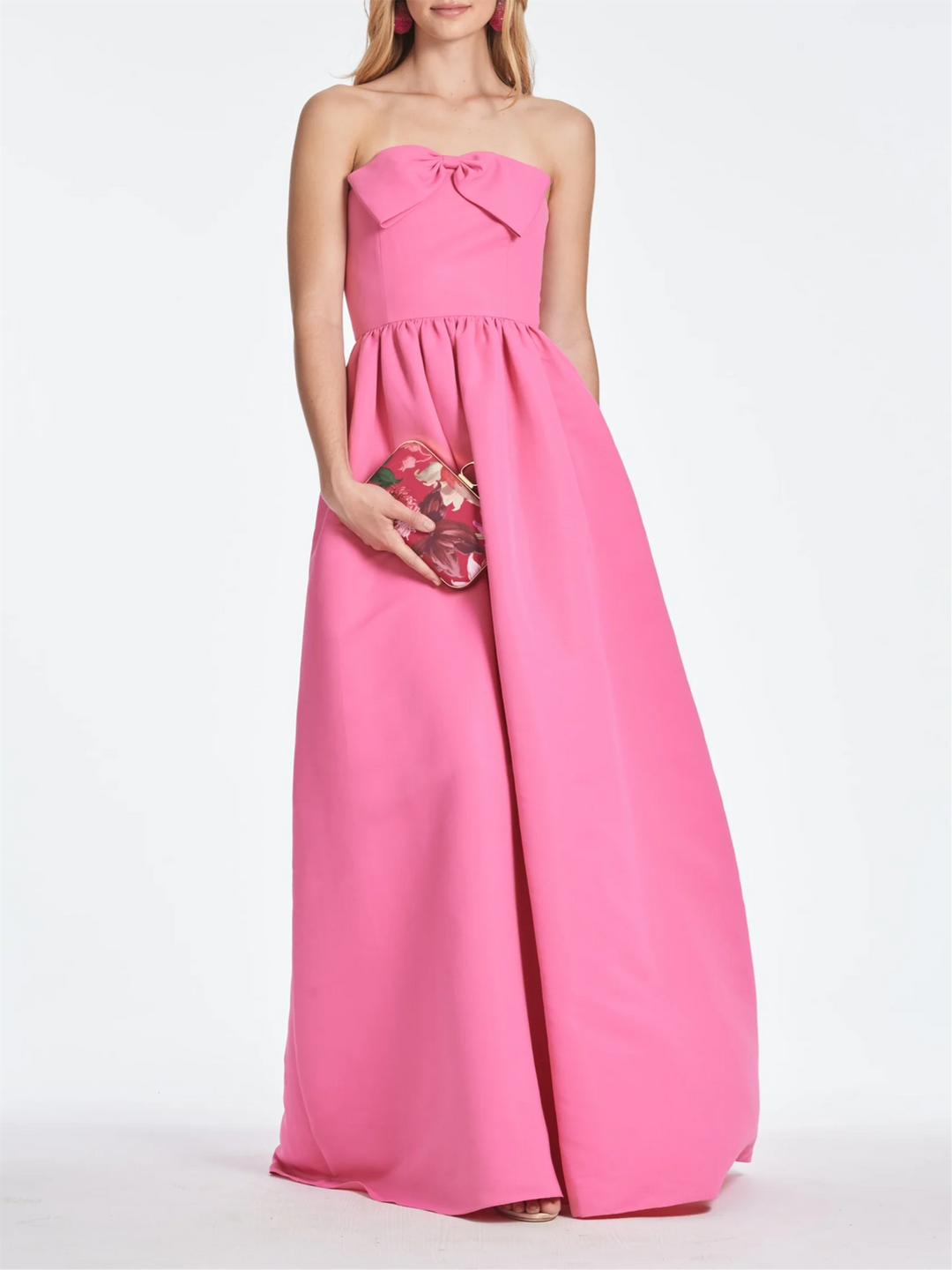 Robe de Mère de la Mariée Ligne A/Princesse Sans Bretelles Longueur Au Sol