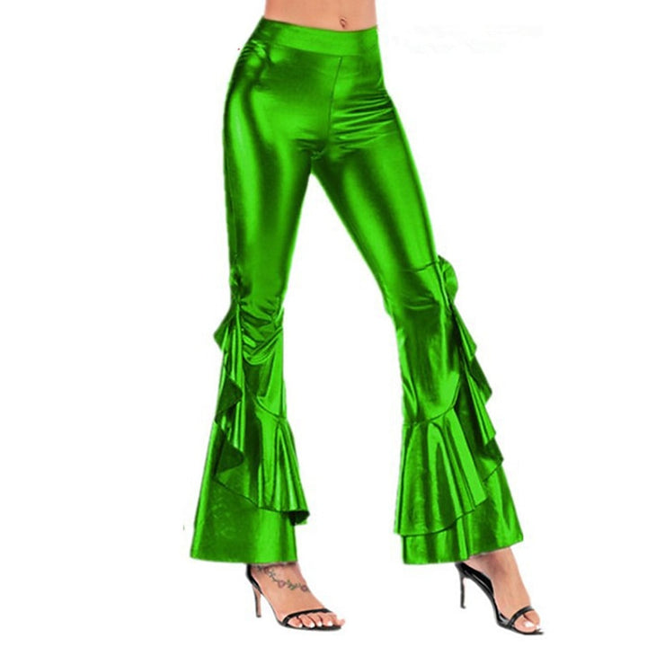 Pantalon Cloche de Couleur Unie Style Hip-Pop