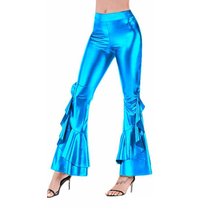 Pantalon Cloche de Couleur Unie Style Hip-Pop