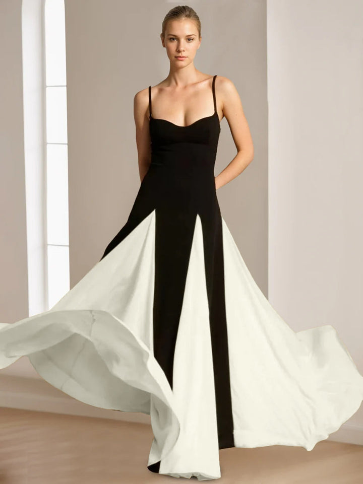 Ligne A/Princesse Bretelles Spaghetti Sans Manches Dos Nu Élégant Robes de Bal